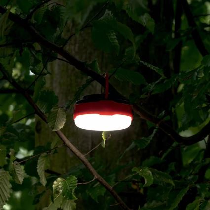 LED Dimmable rechargeable solar flashlight with a power bank function LED/3W/5V 3000/4000/6500K IPX6 500 shiny 2000 mAh