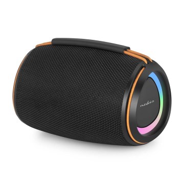 LED Rechargeable Speaker 40W / 1200 mAh, IPX4, Black