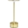 LED Rechargeable Touch-Control Table Lamp TAVOLO LED/2.5W/5V 2400 mAh 3000-6000K Gold