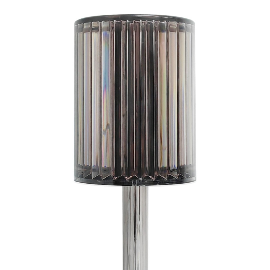 LED Rechargeable Touch Table Lamp SIMPLE LED/1W/5V 3000-6000K 2400 mAh Smoky Gray