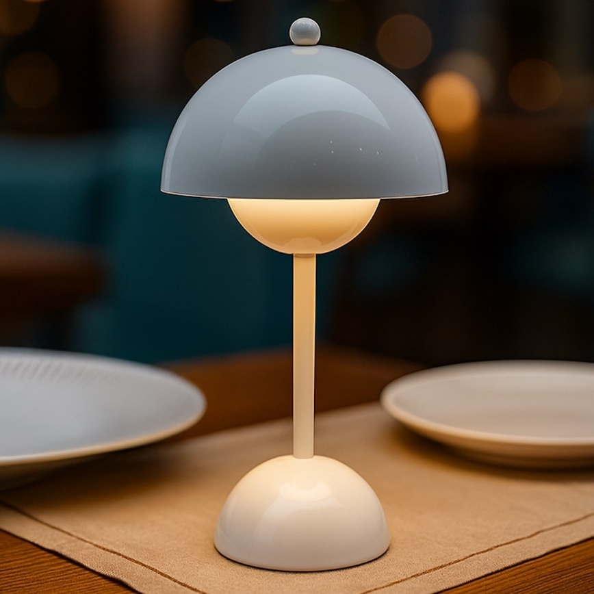 LED Rechargeable Touch Table Lamp COSTA LED/3W/5V 2400 mAh 3000-6000K White