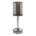 LED Rechargeable Touch Table Lamp SIMPLE LED/1W/5V 3000-6000K 2400 mAh Smoky Gray