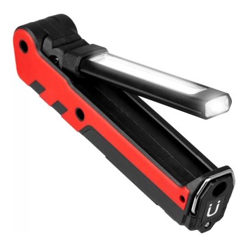 LED Rechargeable work flashlight LED/5W/5V IPX2 360 shiny 2000 mAh