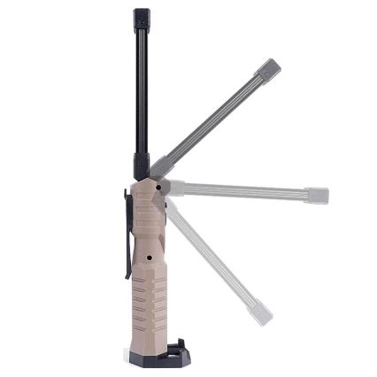 LED Dimmable rechargeable work flashlight with a power bank function LED/4W/5V IPX4 600 shiny 2000 mAh