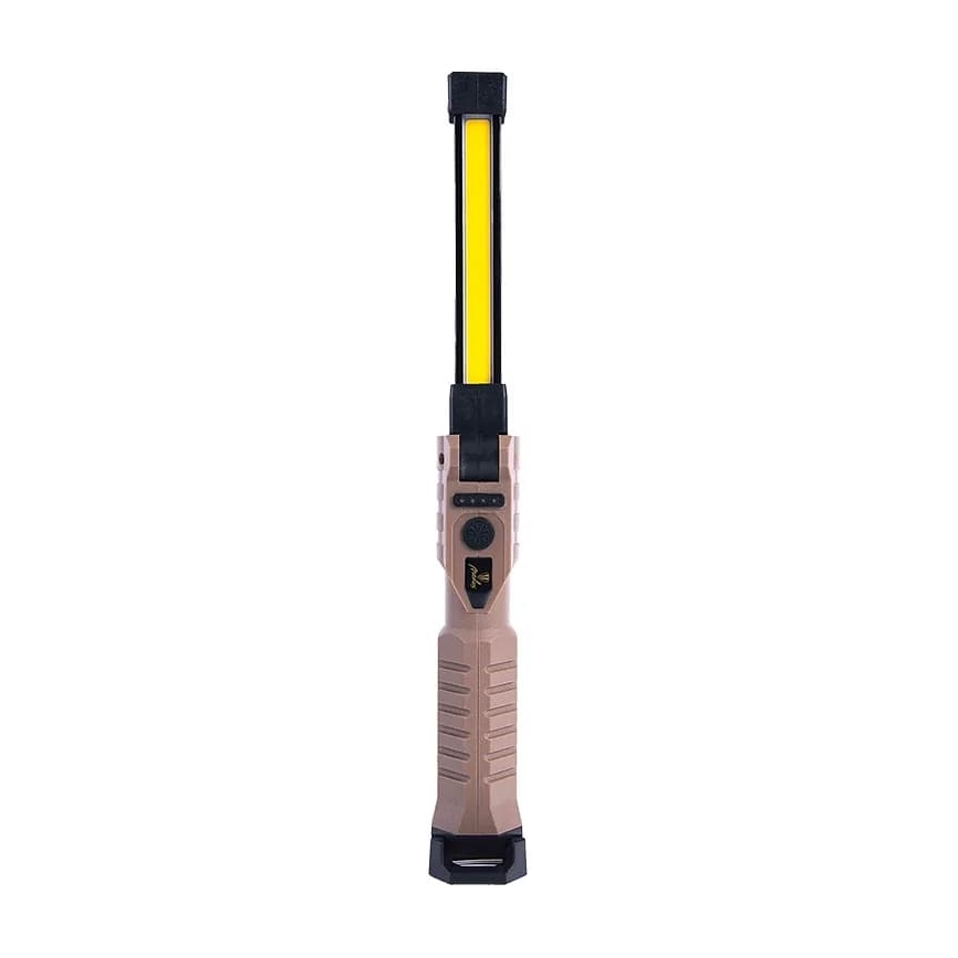 LED Dimmable rechargeable work flashlight with a power bank function LED/4W/5V IPX4 600 shiny 2000 mAh