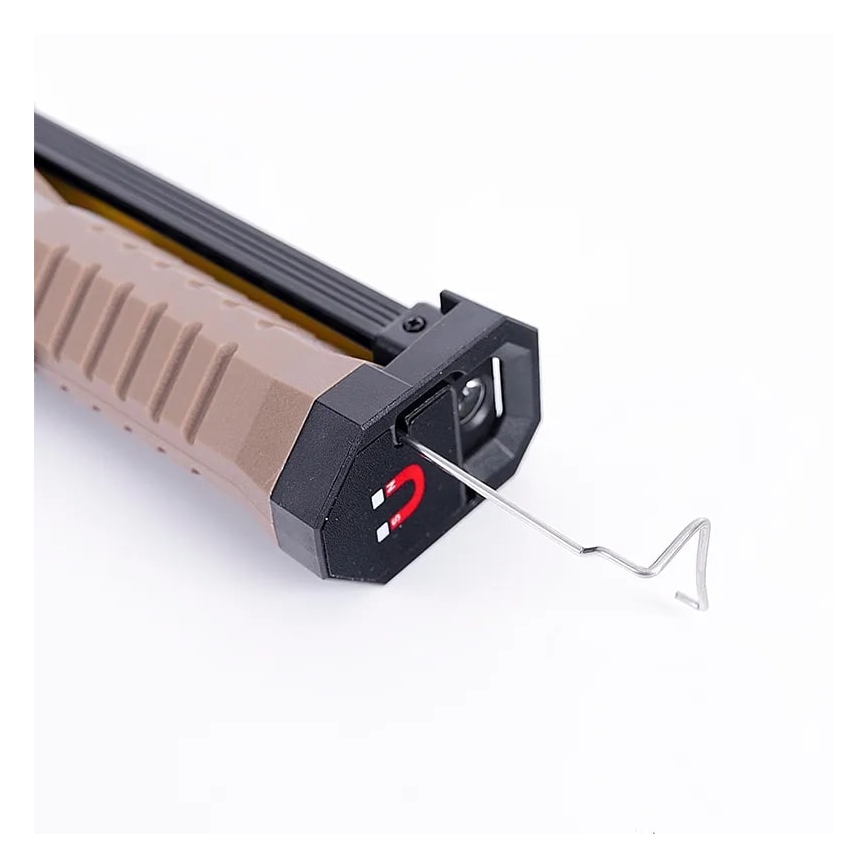 LED Dimmable rechargeable work flashlight with a power bank function LED/4W/5V IPX4 600 shiny 2000 mAh