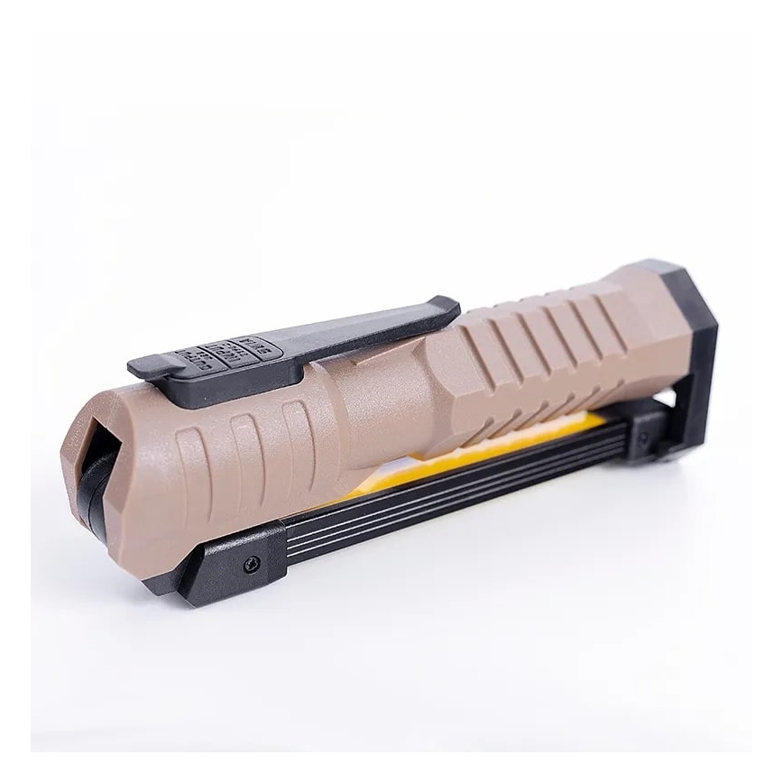 LED Dimmable rechargeable work flashlight with a power bank function LED/4W/5V IPX4 600 shiny 2000 mAh