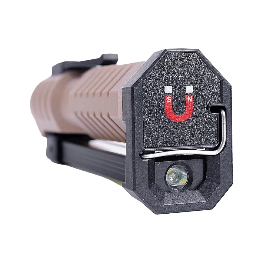 LED Dimmable rechargeable work flashlight with a power bank function LED/4W/5V IPX4 600 shiny 2000 mAh
