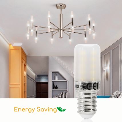 LED Refrigerator bulb T18 E14/3,5W/230V 6500K - Aigostar