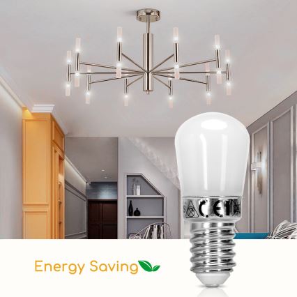 LED Refrigerator bulb T22 E14/2W/230V 6500K - Aigostar