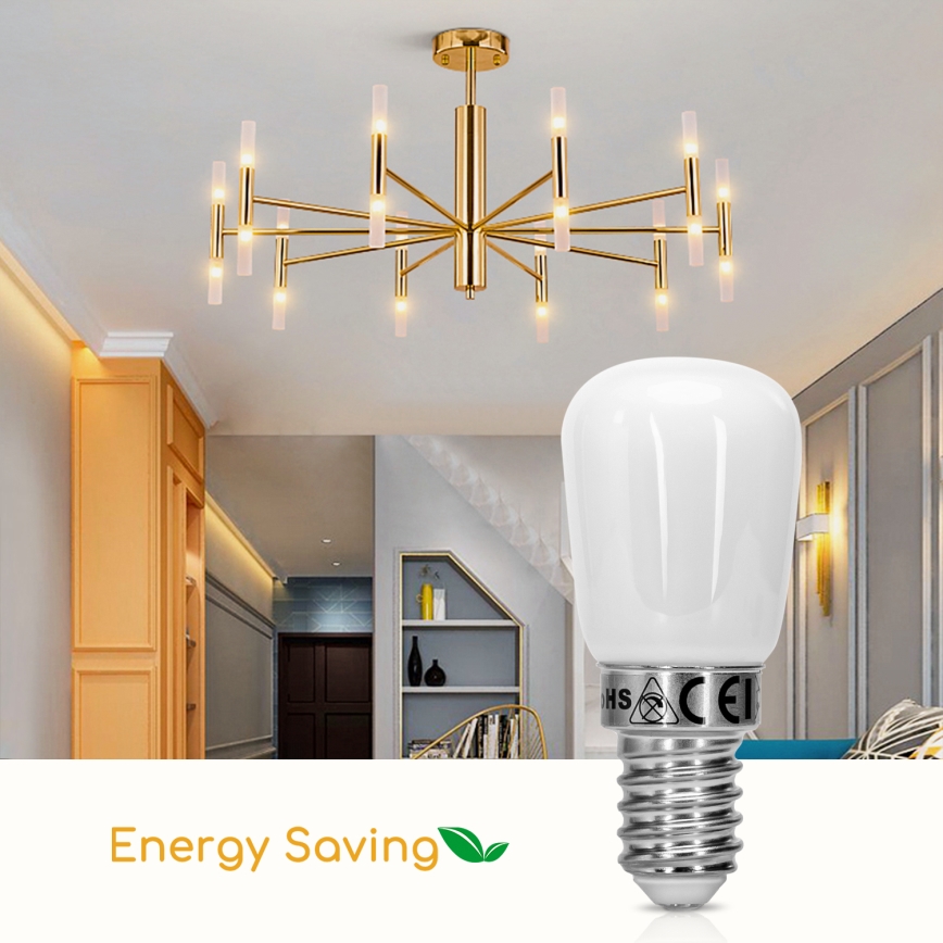 LED Refrigerator bulb T26 E14/3,5W/230V 3000K - Aigostar