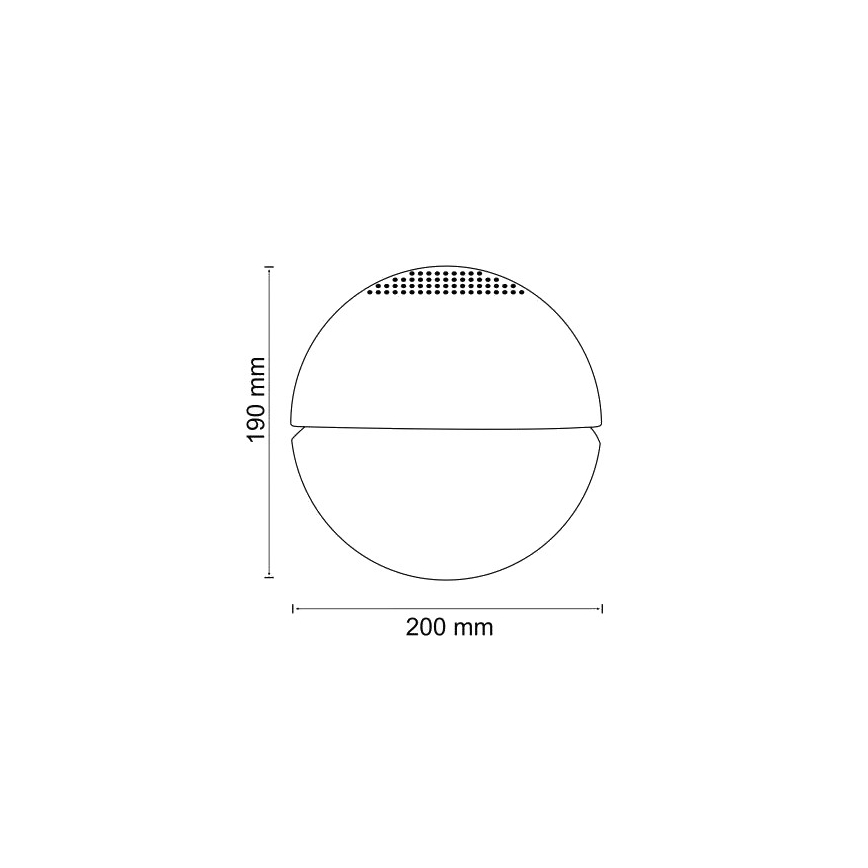 LED RGB Air freshener ORBIT 1,1l 14W/230V