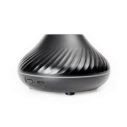 LED RGB Aroma diffuser with flame imitation LED/6,5W/5V 130ml black