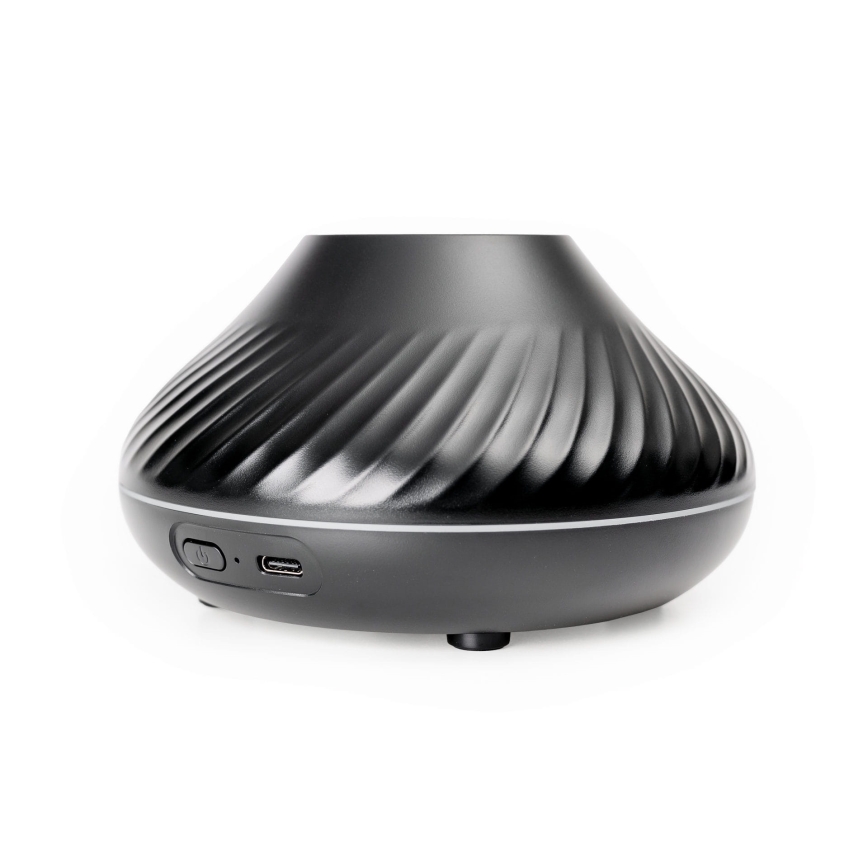 LED RGB Aroma diffuser with flame imitation LED/6,5W/5V 130ml black