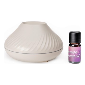 LED RGB Aroma diffuser with flame imitation LED/6,5W/5V 130ml white
