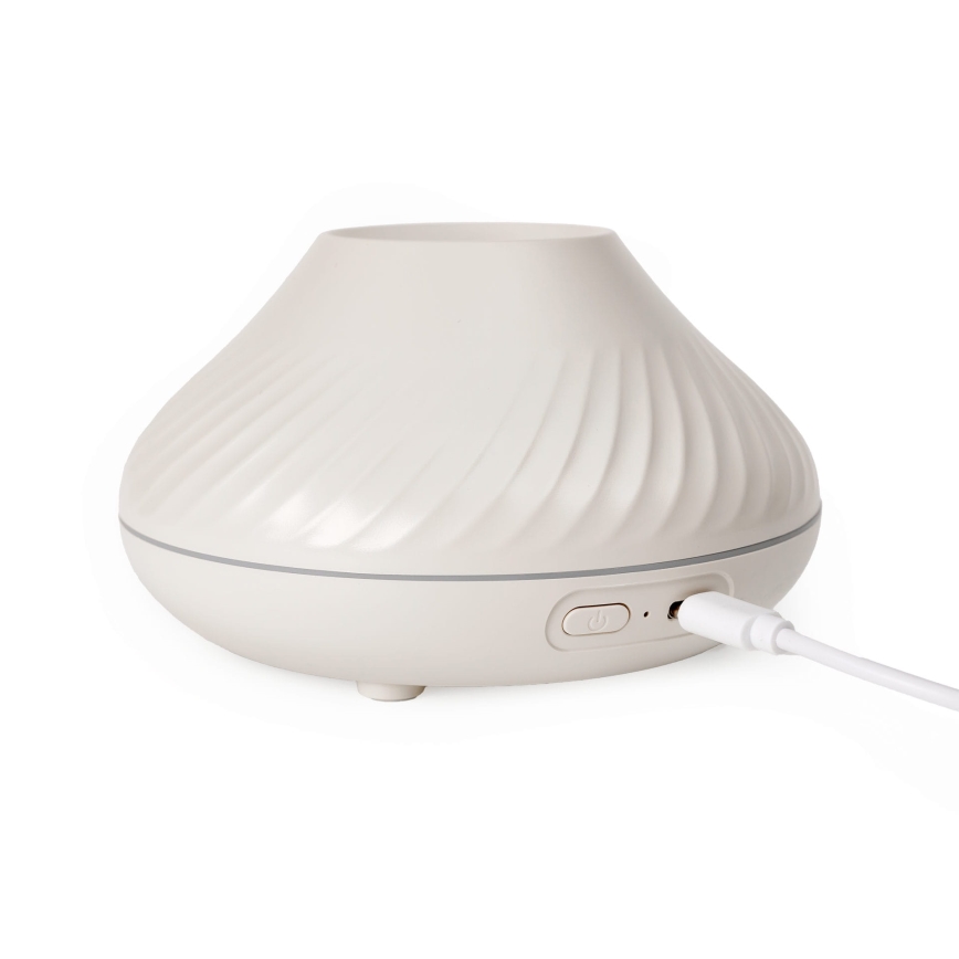 LED RGB Aroma diffuser with flame imitation LED/6,5W/5V 130ml white