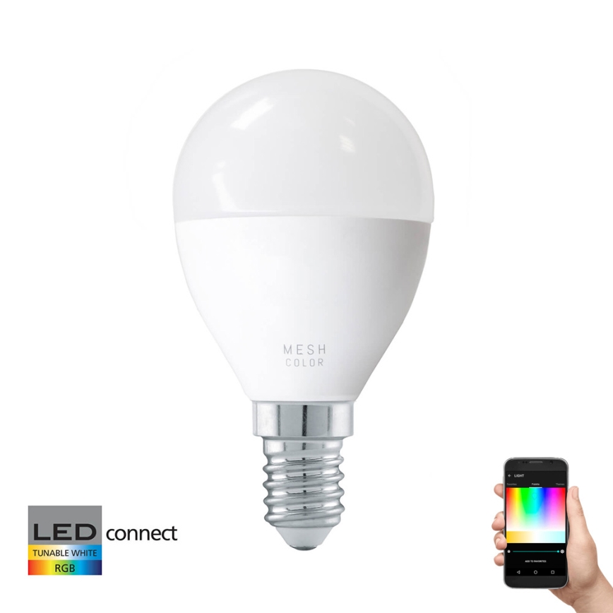 LED RGB Bulb CONNECT P50 E14/5W/230V 2700K - Eglo