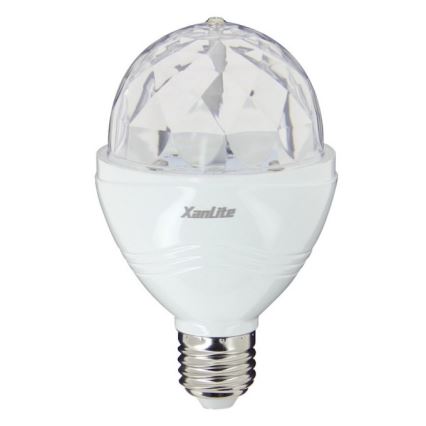 LED RGB Bulb DISCO A60 E27/3W/230V