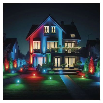 LED RGB+CCT Dimmable floodlight GoSmart LED/20W/230V 3000-6500K IP65 Wi-Fi Tuya