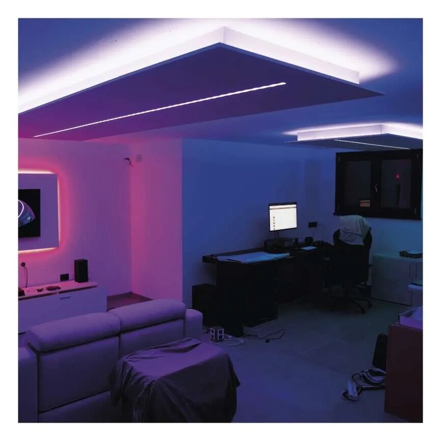 LED RGB+CCT Dimmable strip GOSMART LED/11W/230V 2 m 2700-6500K IP44 Wi-Fi + remote control