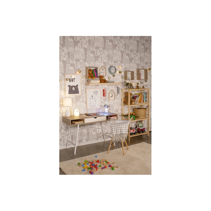 LED RGB Children's touch lamp BEAR LED/0,8W/5V white + USB