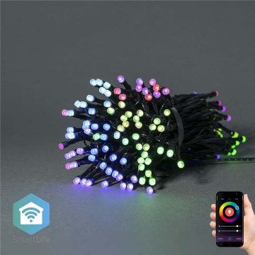 LED RGB Christmas chain 168xLED/8 functions 23m IP44 Wi-Fi Tuya