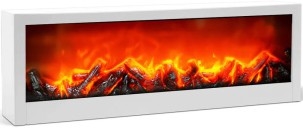 LED RGB Christmas decoration 11xLED/3xLR44 40x30 cm red bow