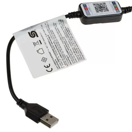 LED RGB Christmas dimmable chain 200xLED/29 functions 20,4m