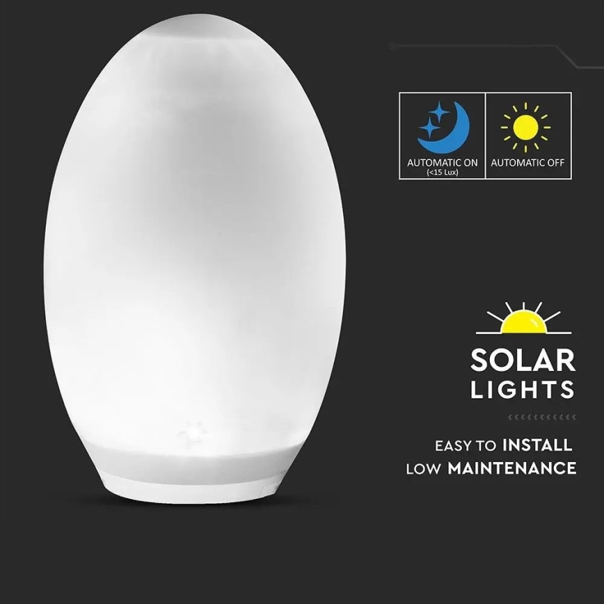 LED RGB Decorative solar lamp 0,2W/1xAA IP44