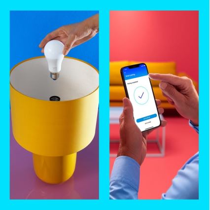 LED RGB Dimmable bulb A60 E27/8,5W/230V 2200-6500K Wi-Fi - WiZ