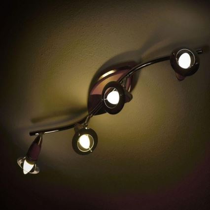 LED RGB Dimmable bulb E14/3,5W/230V 6400K + RC