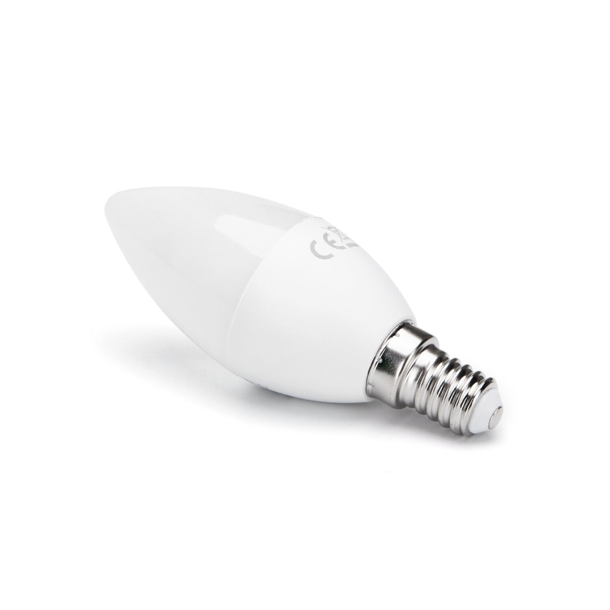 LED RGB Dimmable bulb E14/4,8W/230V 3000K + remote control - Aigostar