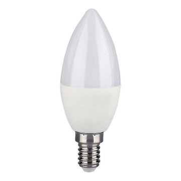 LED RGB Dimmable bulb E14/4,8W/230V 4000K + remote control