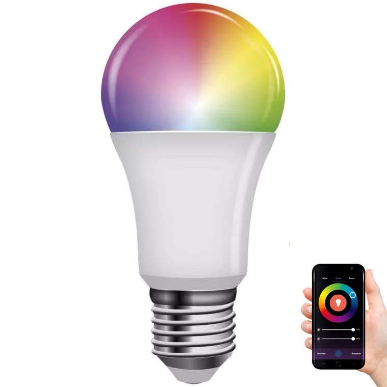 LED RGB Dimmable bulb GoSmart A60 E27/11W/230V 2700-6500K Wi-Fi Tuya