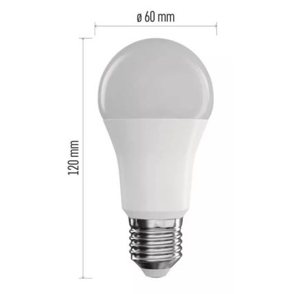 LED RGB Dimmable bulb GoSmart A60 E27/9W/230V 2700-6500K Wi-Fi Tuya