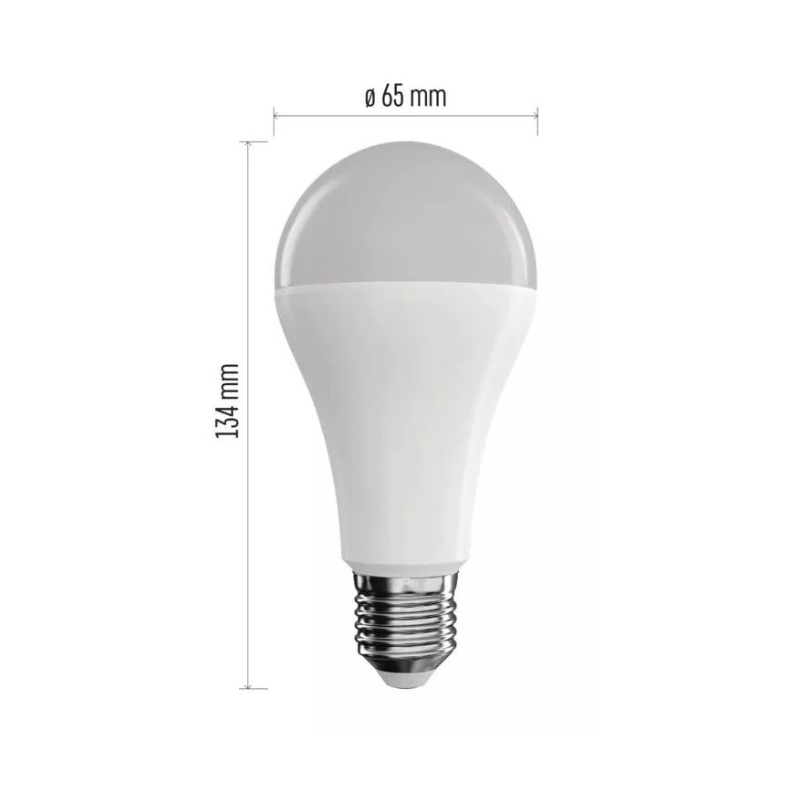 LED RGB Dimmable bulb GoSmart A65 E27/14W/230V 2700-6500K Wi-Fi Tuya