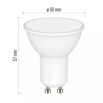 LED RGB Dimmable bulb GoSmart MR16 GU10/4,8W/230V 2700-6500K Tuya