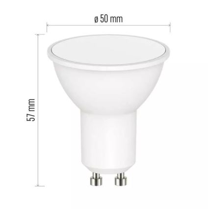LED RGB Dimmable bulb GoSmart MR16 GU10/4,8W/230V 2700-6500K Wi-Fi Tuya