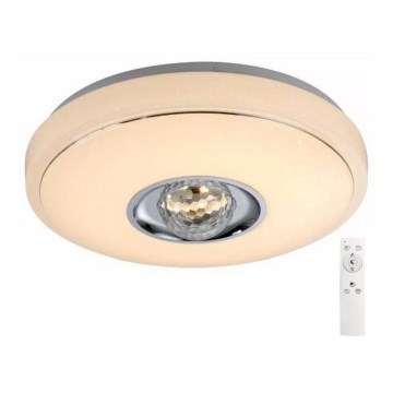 LED RGB Dimmable ceiling light MAGIC DISCO LED/18W/230V + remote control