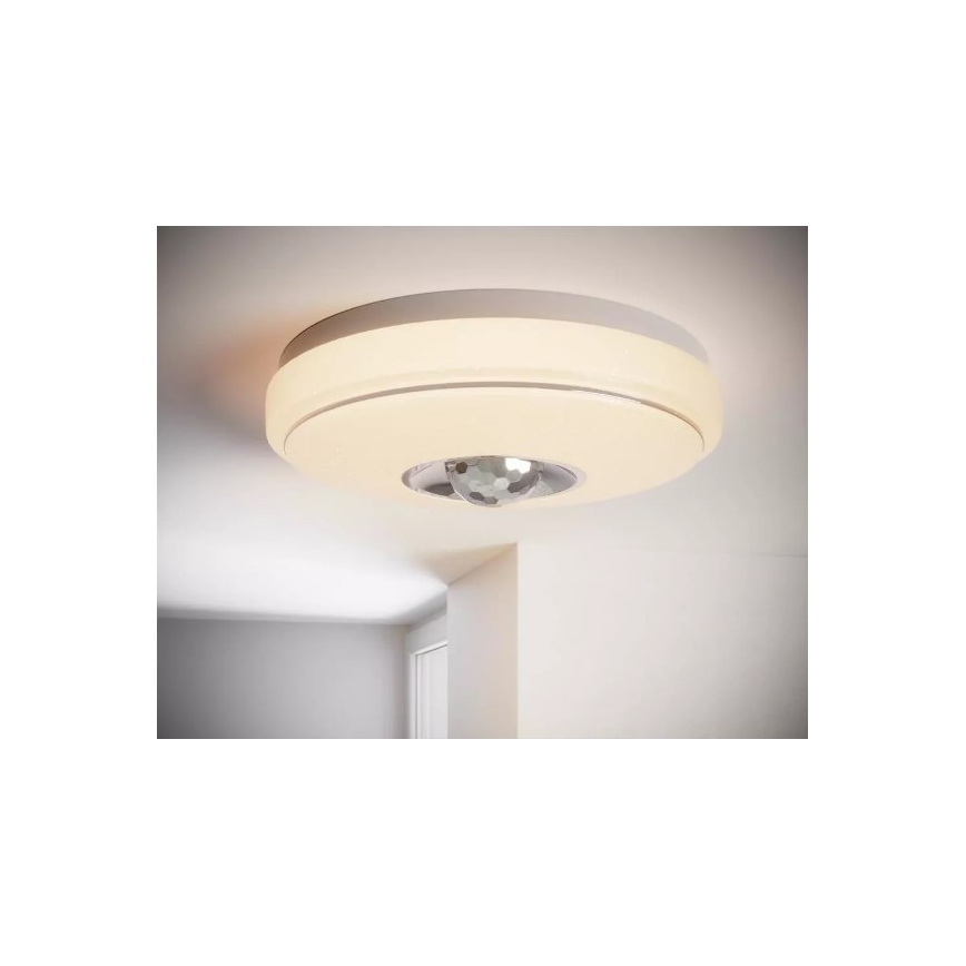 LED RGB Dimmable ceiling light MAGIC DISCO LED/18W/230V + remote control