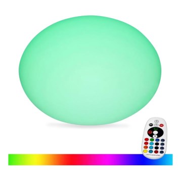 LED RGB Dimmable outdoor lamp LED/1W/230V 20cm IP67 + RC