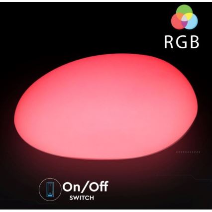 LED RGB Dimmable outdoor lamp LED/1W/230V 28cm IP67 + RC