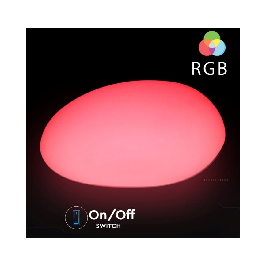 LED RGB Dimmable outdoor lamp LED/1W/230V 28cm IP67 + RC