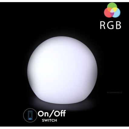 LED RGB Dimmable outdoor lamp LED/1W/230V 30cm IP67