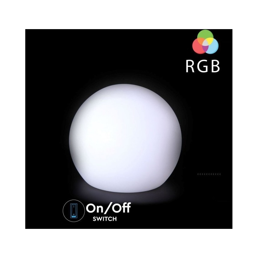LED RGB Dimmable outdoor lamp LED/1W/230V 30cm IP67
