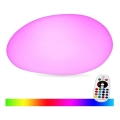 LED RGB Dimmable outdoor lamp LED/1W/5V 28cm IP67 1000 mAh + remote control