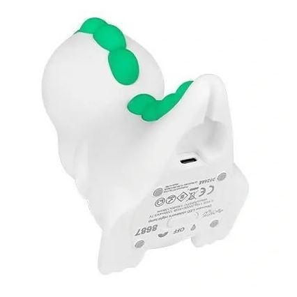 LED RGBW Dimmable rechargeable children's night light LED/2,5W/5V 3000K 1200 mAh dinosaur