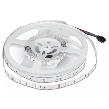 LED RGB Dimmable strip 2x5m LED/48W/230V + remote control