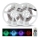 LED RGB Dimmable strip 2x5m LED/48W/230V + remote control
