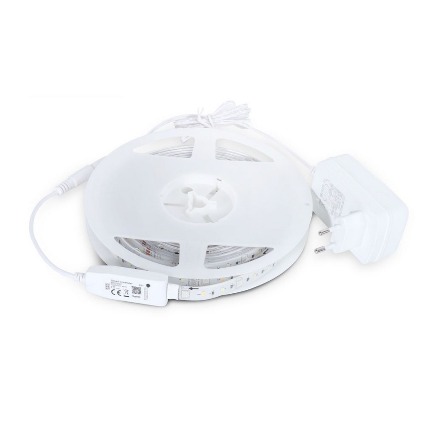 LED RGB Dimmable strip LED/24W/230V 5m 3000-6000K Wi-Fi Tuya